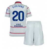 Atletico Madrid Giuliano Simeone #20 Tredje Tröja Barn 2026-27 Kortärmad (+ Korta byxor)